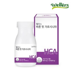 웰러스 바른핏 가르시니아 800mg x 120정, 2개