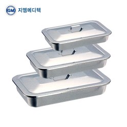 GM 지엠메디텍 국산 개부밧드 8절 (230 x 130 x 45mm / Instrument Tray / 고급스테인리스), 개부밧드 4절, 1개