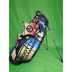 새로운 골프 가방 골프 스탠드 가방 골프 삼각대 가방 골프 공 가방 스포츠 패션 클럽 가방 5, 줄무늬 노란색