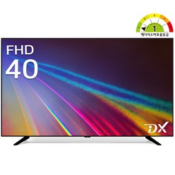 디엑스 FHD LED TV, 100cm(40인치), D400XFHD, 스탠드형(100cm/40인치), 고객직접설치