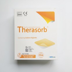 원바이오젠 테라솝(Therasorb)/화상용거즈 5mm(10*10) 판매단위:박스(10매), 1개