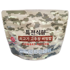 특전식량 쇠고기고추장비빔밥 100g, 5개