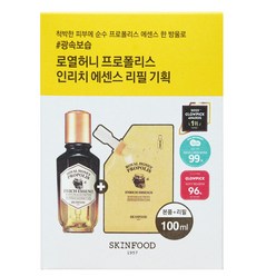 스킨푸드 로열허니 프로폴리스 인리치 에센스 100ml 대용량 기획 세트(50ml+50ml), 1개