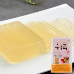 [푸르젠] 국내산 탱글탱글 우무묵 1kg 1개