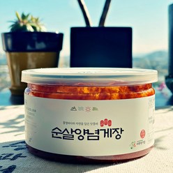 통영산 순살 양념게장 모카참맛, 1개, 300g