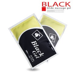 블랙 black 팩젤 러브 바디 마사지젤 (5mlx1p) / 편리한 휴대용 젤, 1개