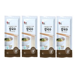 쌀95% 글루텐프리 쌀칼국수/ 무방부제 무첨가제 무설탕//쌀칼국수 500g, 4개