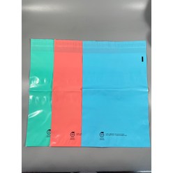 친환경봉투 재활용 PE택배봉투 - 100장 (3가지색상), 그린