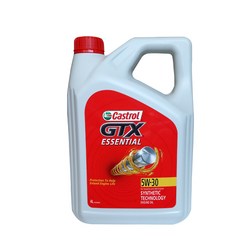 캐스트롤 GTX 에센셜 5W-30 4L 합성엔진오일 (가솔린 LPG 차량용), 캐스트롤 GTX 에센셜 5W-30_4L, 1개