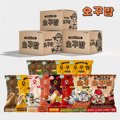 오꾸밥 구운주먹밥 8종 12봉 소불3+참치3+찜닭1+새우1+불닭1+까르보1+로제1+김치1, 1세트