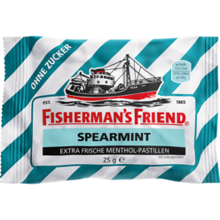 Fisherman's Friend 피셔맨스프렌드 스피어 민트 무설탕 캔디 25gx3개, 1개, 25g