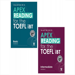 HACKERS APEX READING for the TOEFL iBT Basic+Intermediate (전2권) 세트 +미니수첩제공, 해커스어학연구소