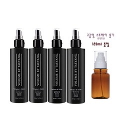 볼륨바이태양 헤어스프레이 4개 고급 스프레이용기120ml 증정, 0.2l