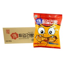 정든식품 깨튀김건빵 35gx100개입(한박스), 35g, 100개