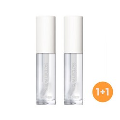 더샘 샘물 세럼 립글로스 WH01 투명 코팅 X2개, 2개