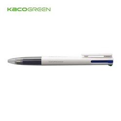 KACOGREEN이지 4 기능 펜 다용도 05mm 리필 블랙 블루 레드 그린 젤 사무실 학교OEM 리필용, 1PCS White Pen