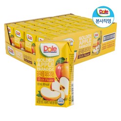 Dole 파라다이스 주스 120ml, 골든애플, 32개