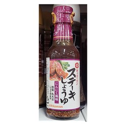 KIKKOMAN 기꼬만 스테이크 간장 마늘맛 소스 165g / 일본, 1개