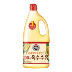 백설 옥수수유, 1.8L, 1개