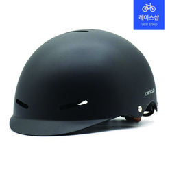 자전거 전동킥보드 어반 헬멧 캔쿤 S1 화이트/블랙 KC인증 제품, 무광 블랙