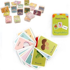 종류별 야채 그림 7세 영어 발음연습 단어카드 학습카드 놀이학습, 동물원