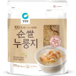 대상 청정원 순쌀 누룽지, 250g, 1개