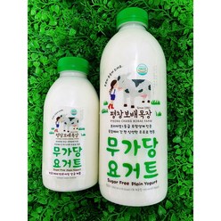 무가당 무설탕 플레인 요거트 평창보배목장 1000ml, 1개