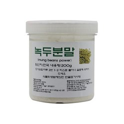 다소목 (국내산)녹두분말 200g, 1개