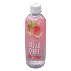 코카콜라 휘오 피치워터 500ml 3개 복숭아 물