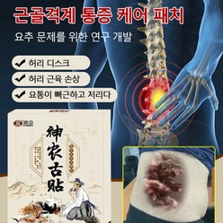 5+5 근골격계 통증 케어 패치 [요추문제만을 위한 개발] 신농고패치 허리 통증 패치, 블랙, 5+5개