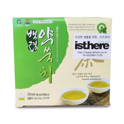 백령도약쑥 싸주아리 약쑥차 티백, 0.8g, 50티백, 50개입