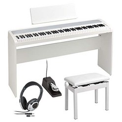 KORGB2 화이트 전용 스탠드 고저자재 의자 헤드폰 세트 전자 피아노 88 건반 코르그