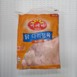 브라질산 냉동 닭정육 브라질 닭다리살 통정육 순살 다리살정육 2kg (2kg x 1팩), 1개