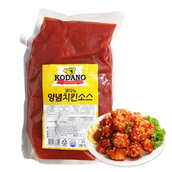 [제이케이푸드] 코다노 양념치킨소스 2kg 치킨 디핑 소스, 1개