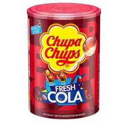 Chupa Chups 츄파츕스 콜라맛 레몬 콜라맛 사탕 100개입 100개입
