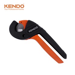 KENDO PVC파이프 컷터 엑셀 호스 가위 라쳇형 절단기, PVC캇타 50332, 1개