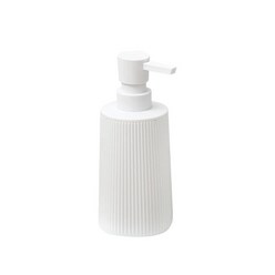 액체 비누 디스펜서 손세척 용기 빈 병 펌프가 있는 비누 디스펜서 세면실 수조 농가 주방 식기 세척 비누, 하얀색, 7cmx7cmx17.5cm, ABS, 1개