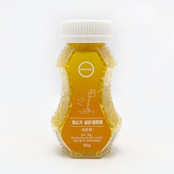마크롱 청소기 살균 탈취제 레몬향, 80g, 1개