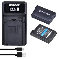 PSP배터리 2400mAh PSP2000 배터리 LED USB 충전기 소니 PSP 2000/3000 PSP-S110 게임 패드 플레이 스테이션 휴대용 컨트롤러, [01] 2Battery charger, 2Battery charger