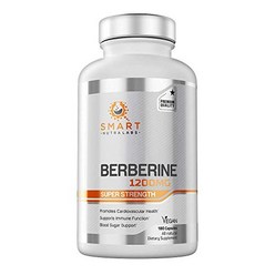 스마트뉴트라 프리미엄 베르베린 HCL 1200mg 180정/Smart Nutra Labs Premium Berberine HCL 1200mg 180Cap, 180정, 1개