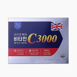 라이프케어 비타민C 3000 [100% 영국산], 1개, 100포