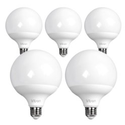 비츠온 LED 볼전구 전구 램프 15W 숏타입 주광색 5P(5개입), 5개