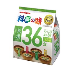 마루코메 요정의맛 저염 미소시루 36식, 549g, 1개