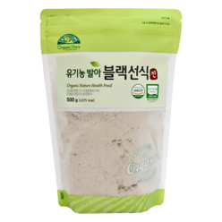 유기농발아블랙선식진 실온 500g, 단품, 1개