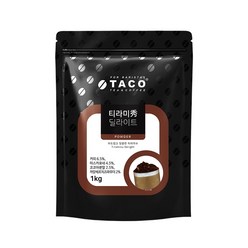 타코 티라미수 딜라이트 파우더 1kg 6개(1박스), 단품