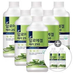 알로에겔베라250 오리지널 1000mlx8병, 1L, 8개