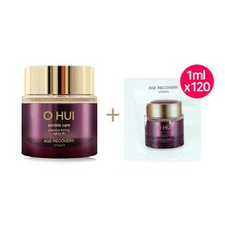 오휘 에이지 리커버리 크림 50ml+120매 증정, 단품, 50ml