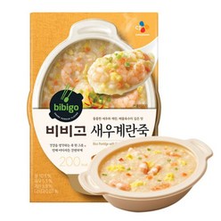 CJ제일제당 비비고 새우계란죽 280g 18개, 1