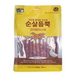 순살듬뿍 오리말이스틱 30P 300g