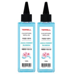 테렐 디퓨저 리필 오일 120ml 2P 세트, 아쿠아체리블라썸, 2개